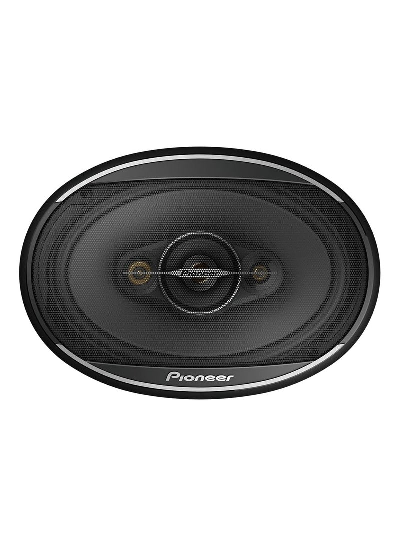 Pioneer TS-A6968S مكبر صوت 450 وات بحد أقصى/90 وات RMS بأربعة اتجاهات، طول 9 بوصة × ارتفاع 6 بوصة، أسود - Image 1