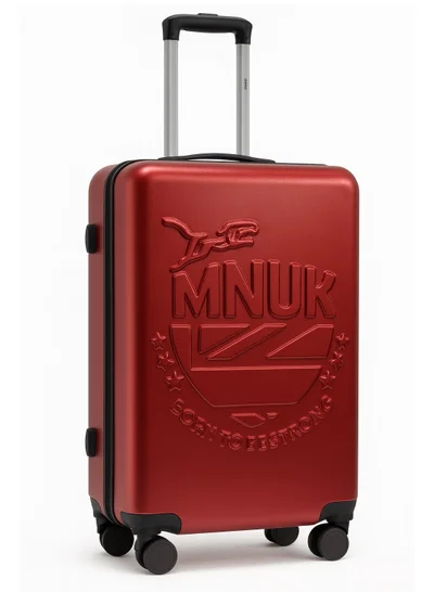 MNUK MANCHESTER 28inch Luggage bag| Polycarbonates & ABS Hardside Luggage Trolley with TSA Lock| Double 360Â° 4 Wheeler| Large-28 Inch|Wine Red