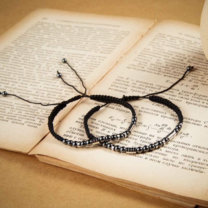 Desimtion Couples Bracelets I Love You, Cute Couples Gifts for Boyfriend Girlfriend Long Distance Relationships Matching Bracelets - Image 3
