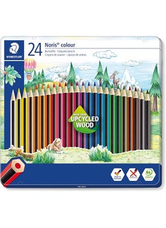 STAEDTLER Noris Colored Pencils Metal Set=24Col.  - Image 1