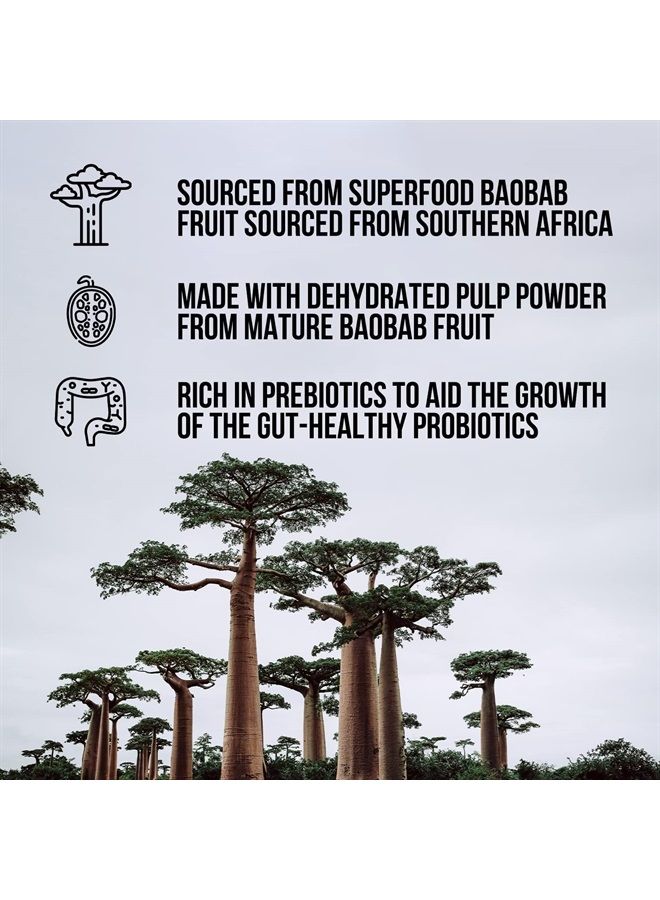 NAKED nutrition Naked Fiber Organic Baobab Powder Fiber Supplement - Image 2