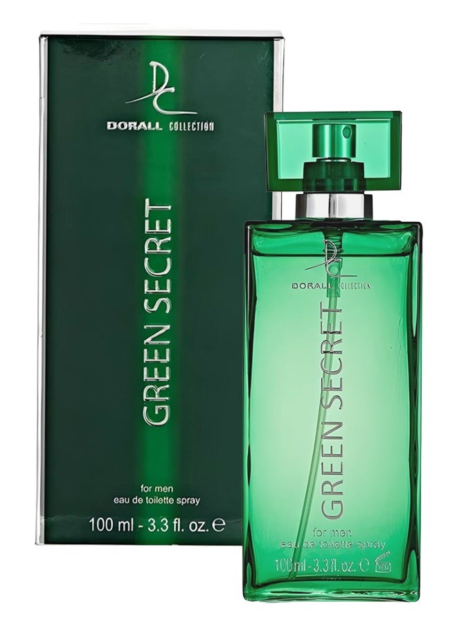 DORALL COLLECTION Green Secret Perfume For Men 100ml EDT - Image 1