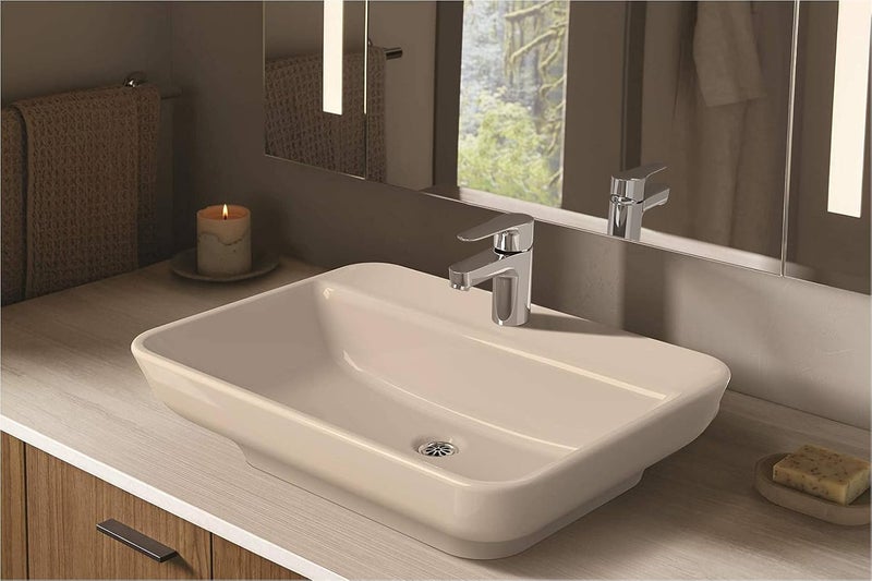 Kohler صنبور مغسلة مفردة بارتفاع مريح KOHLER يوليو 29928IN-4ND-CP بدون تصريف - Image 2