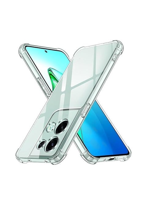 Case Cover For Reno 8 Pro/Reno 8 Pro Plus Shockproof TPU Clear Case With Camera Protection Compatible With Reno 8 Pro/Reno 8 Pro Plus