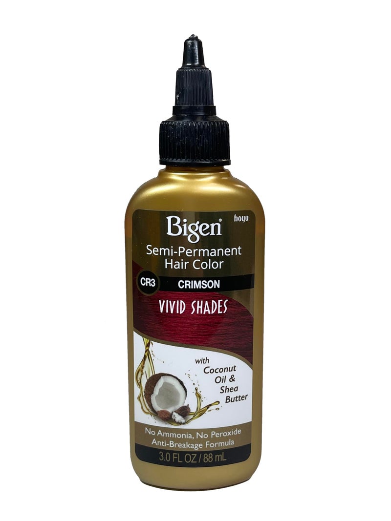 Bigen SemiPermanent Haircolor Cr3 Crimson 3 Ounce 88ml 6 Pack