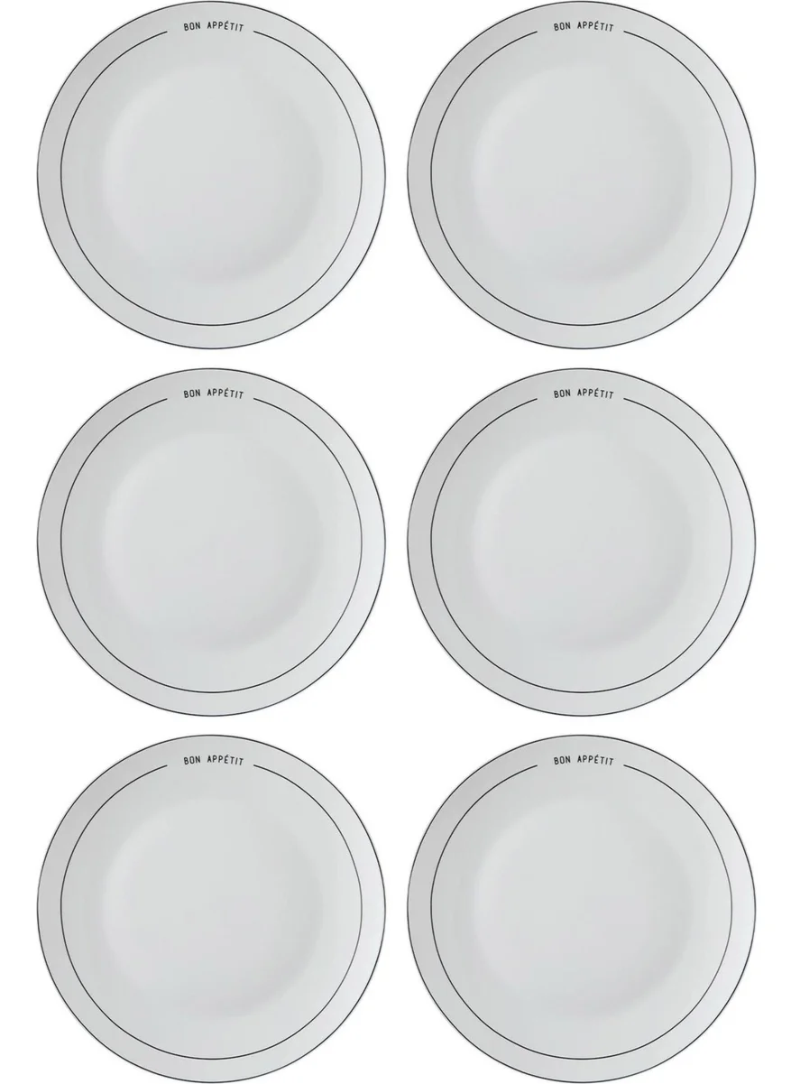 The Mia Round Serving Plate for 6 People