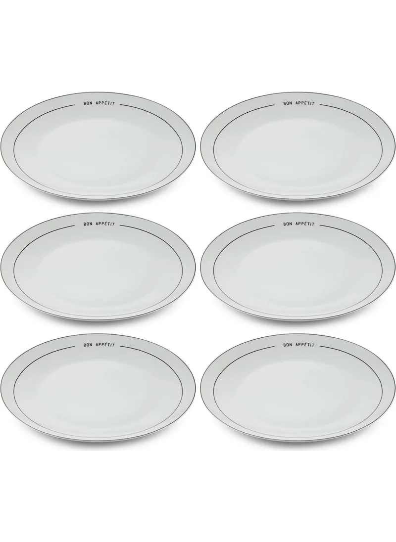 The Mia Round Serving Plate for 6 People