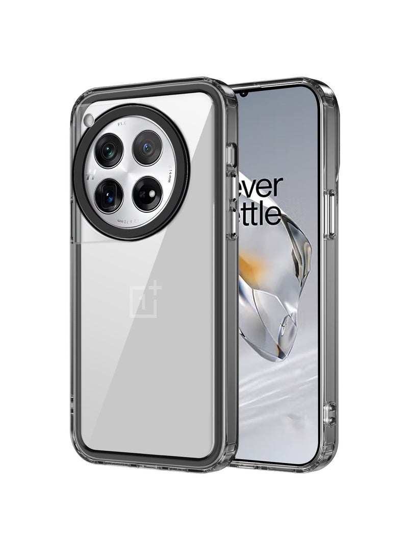 غطاء شفاف خلفي من الأكريليك لون بلاس 12 | غطاء حماية فائق الرقة والصدمات 【حماية عسكرية الجودة】 طبقة مزدوجة من البامبر. - Image 1