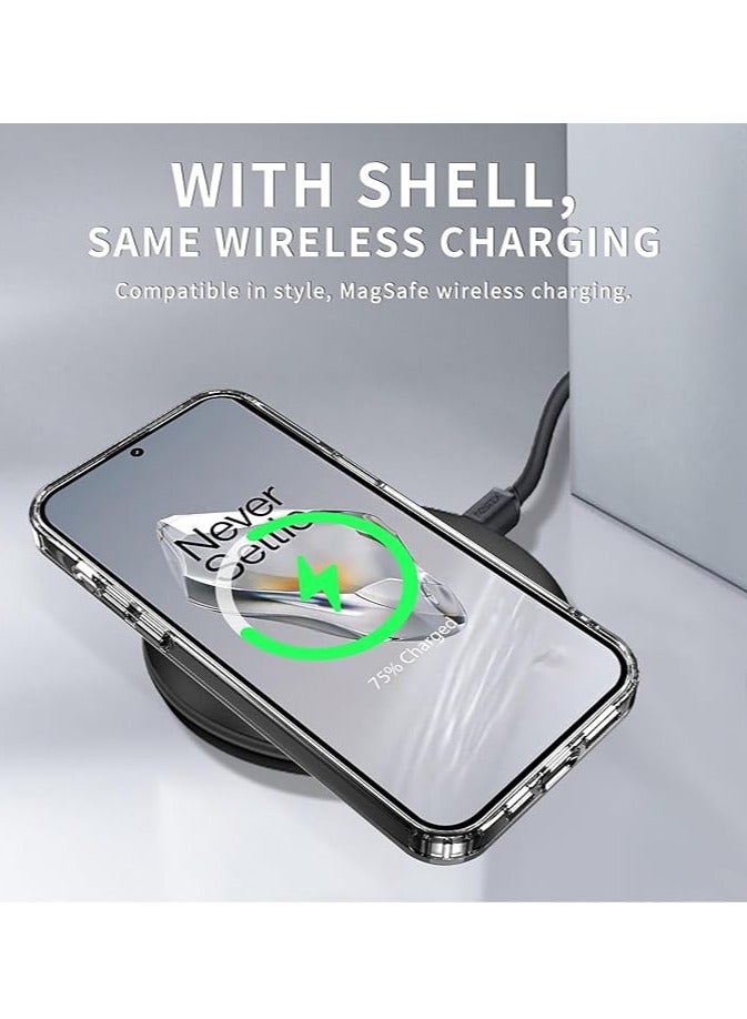 غطاء شفاف خلفي من الأكريليك لون بلاس 12 | غطاء حماية فائق الرقة والصدمات 【حماية عسكرية الجودة】 طبقة مزدوجة من البامبر. - Image 3