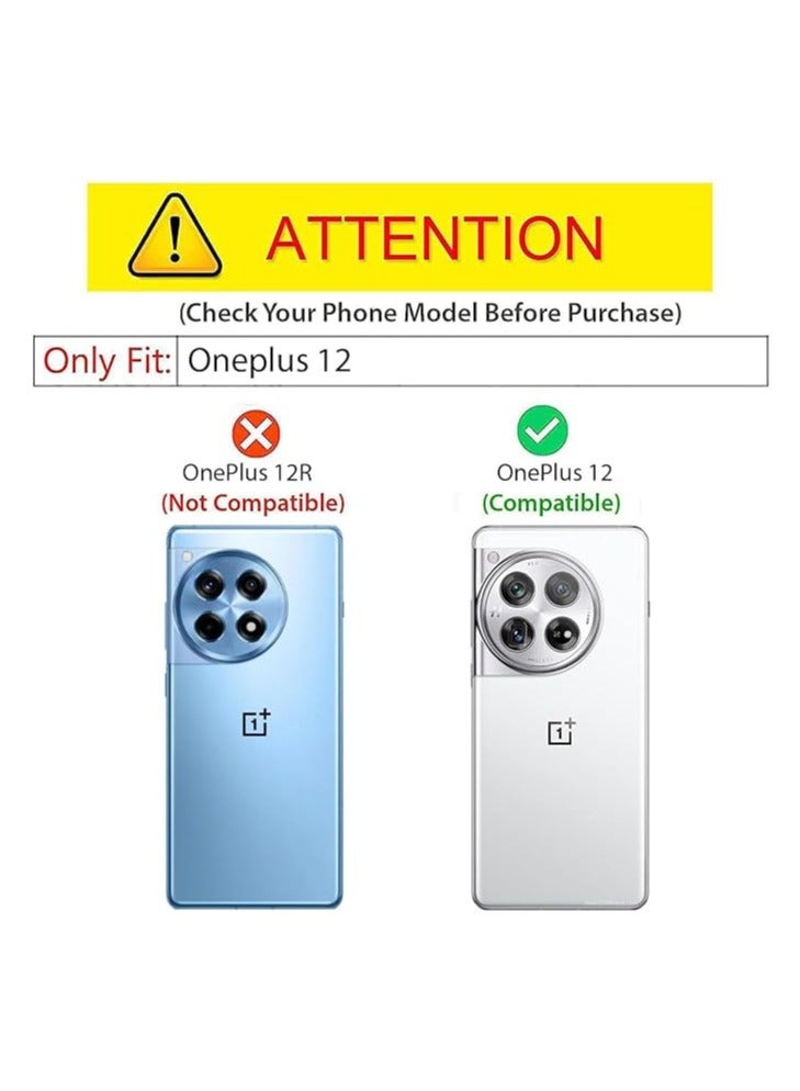 غطاء شفاف خلفي من الأكريليك لون بلاس 12 | غطاء حماية فائق الرقة والصدمات 【حماية عسكرية الجودة】 طبقة مزدوجة من البامبر. - Image 2