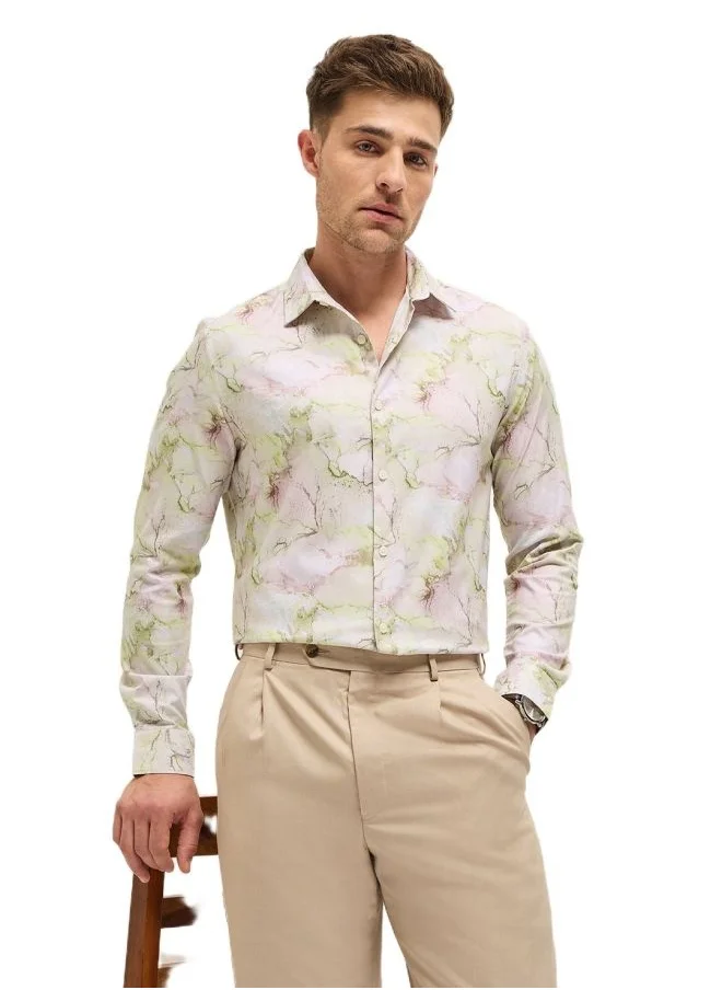 THE BEAR HOUSE Men's Shirt for Casual and Formal Wear | Classic Button-Down Style for Office, Daily Use, Travel, Events & All-Season Outfits | Versatile & Stylish Wardrobe Essential for Every Occasion