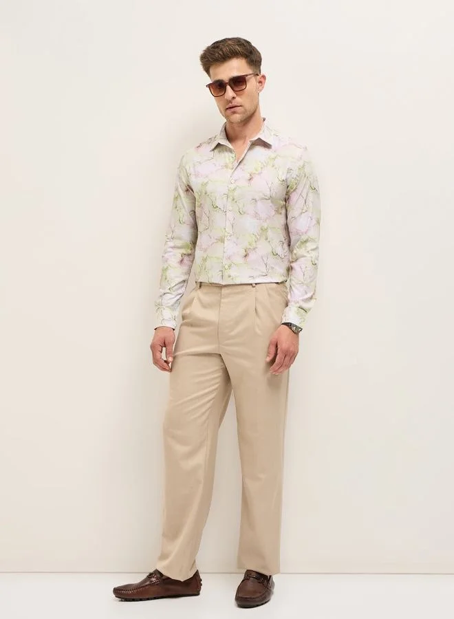 THE BEAR HOUSE Men's Shirt for Casual and Formal Wear | Classic Button-Down Style for Office, Daily Use, Travel, Events & All-Season Outfits | Versatile & Stylish Wardrobe Essential for Every Occasion