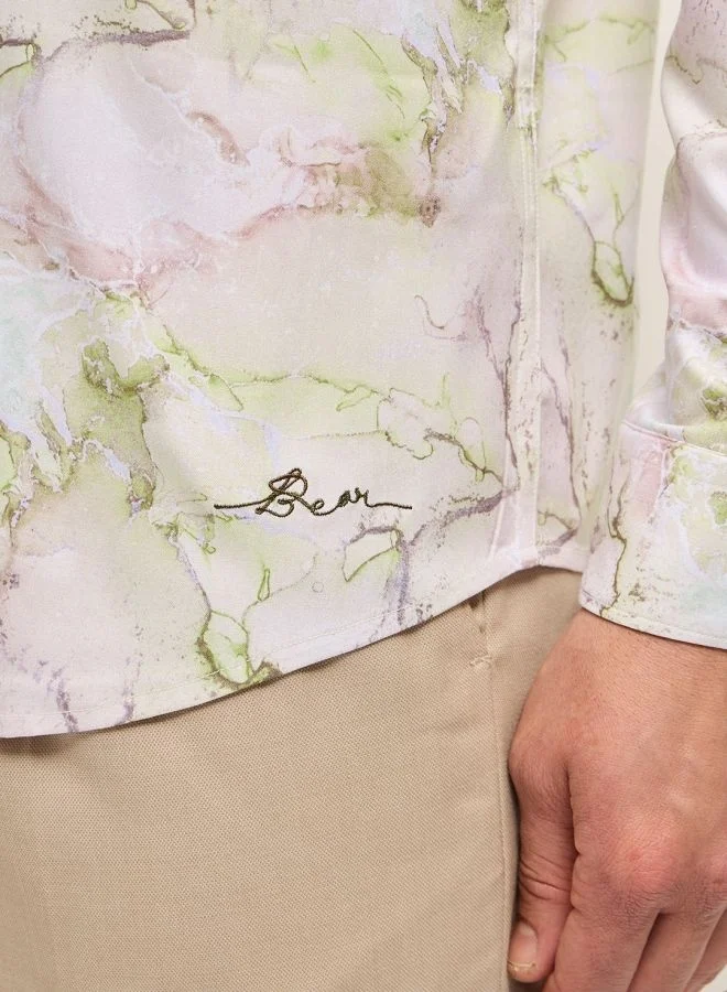 THE BEAR HOUSE Men's Shirt for Casual and Formal Wear | Classic Button-Down Style for Office, Daily Use, Travel, Events & All-Season Outfits | Versatile & Stylish Wardrobe Essential for Every Occasion