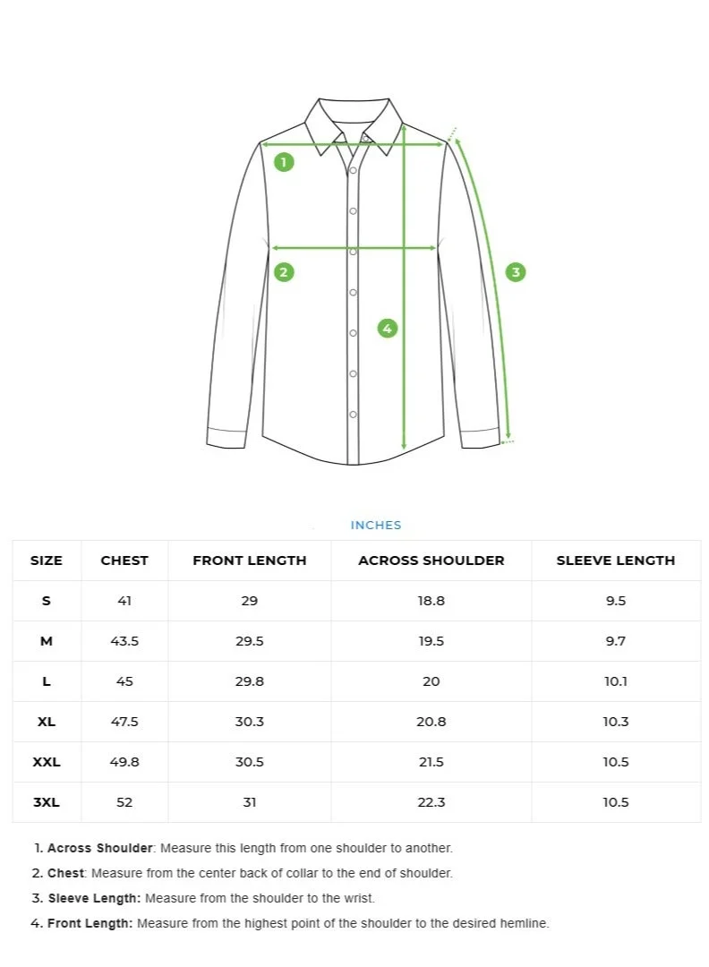 THE BEAR HOUSE Men's Shirt for Casual and Formal Wear | Classic Button-Down Style for Office, Daily Use, Travel, Events & All-Season Outfits | Versatile & Stylish Wardrobe Essential for Every Occasion