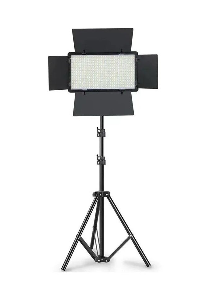 Generic Professional Rechargeable Pro LED 800 Photography Light, Photo Shoot | Video Making Light For YouTube Vlog | TikTok & Insta Reels | Wedding Photography LED Studio Light with Stand Camera Light  - Image 1