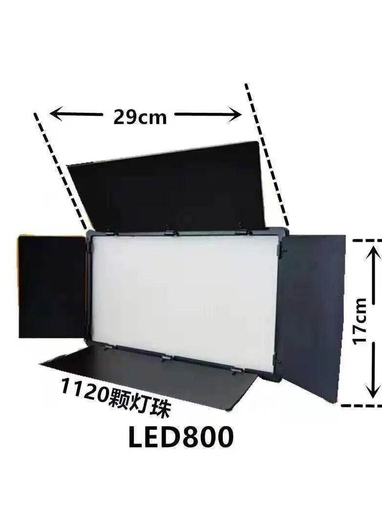 Generic Professional Rechargeable Pro LED 800 Photography Light, Photo Shoot | Video Making Light For YouTube Vlog | TikTok & Insta Reels | Wedding Photography LED Studio Light with Stand Camera Light  - Image 2