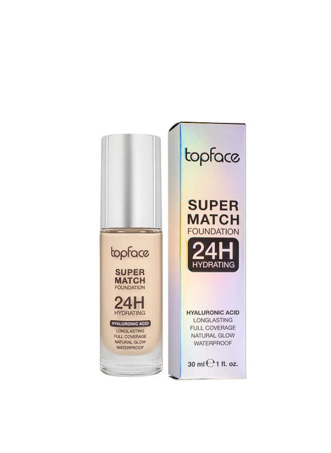 topface - 24H Hydrating Super Match Foundation - Image 1