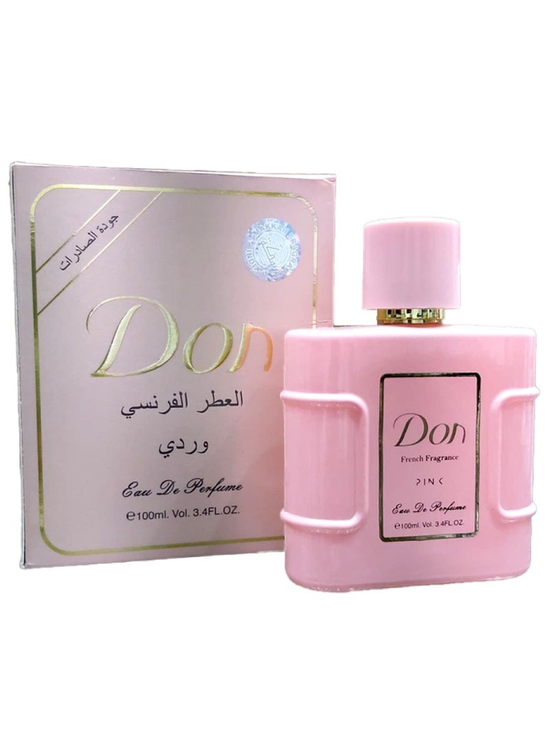 Don Don - Don French Eau de Parfum Pink 100ml - Image 1