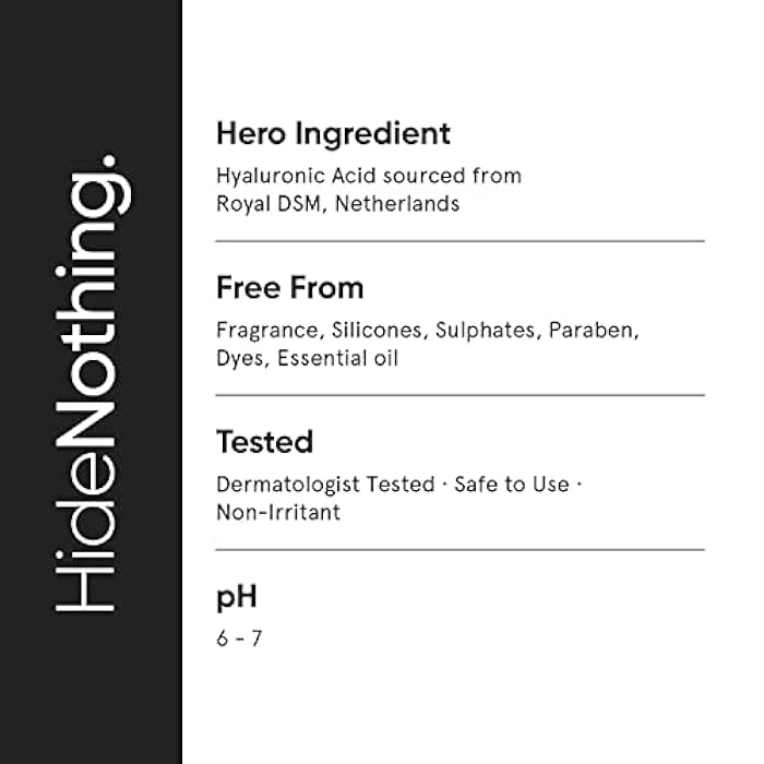 Minimalist 2% Hyaluronic Acid Serum for Face for Intense Hydration, Glow & Lesser Fine Lines | Helps with Skin Dryness & Elasticity | For Women & Men | For all Skin Types | 1 Fl Oz / 30 ml - Image 5