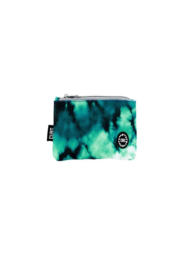 CUBS Tie Dyed Waterproof Pencil Case Pouch With Zip Closure