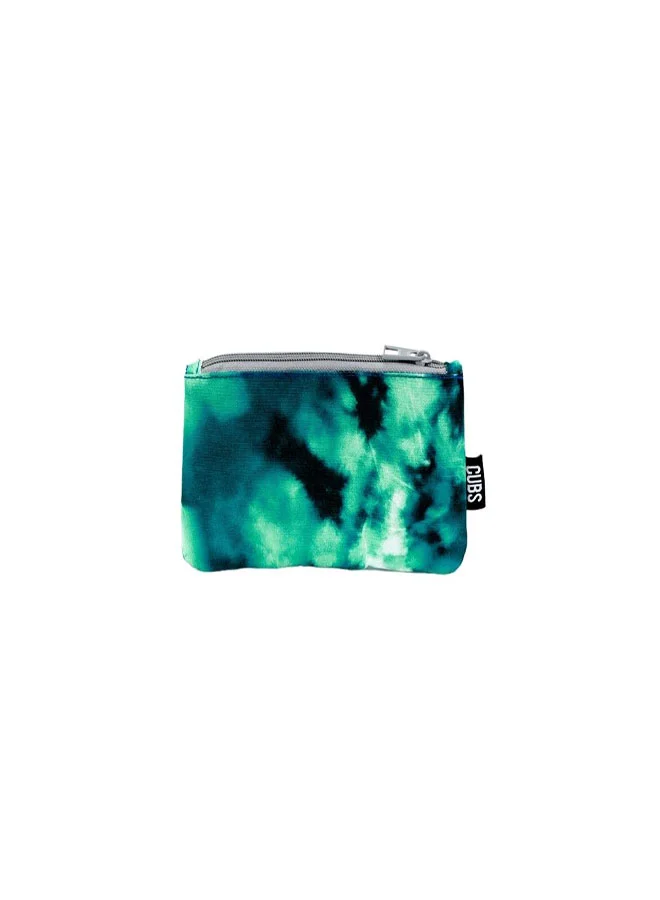 CUBS Tie Dyed Waterproof Pencil Case Pouch With Zip Closure