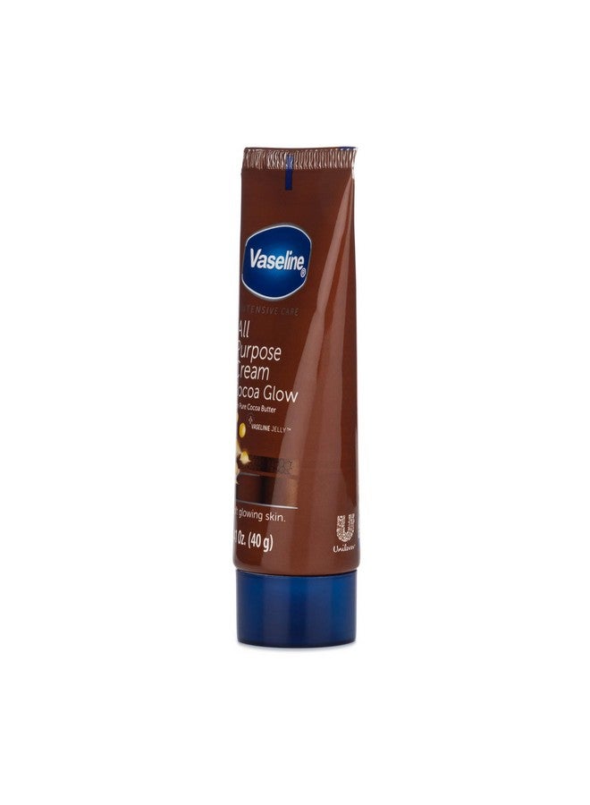 Vaseline كريم متعدد الاستخدامات كاكاو جلو مع زبدة الكاكاو النقية 4 عبوات 1.41 أونصة سائلة لكل منها 4 أنابيب - Image 3