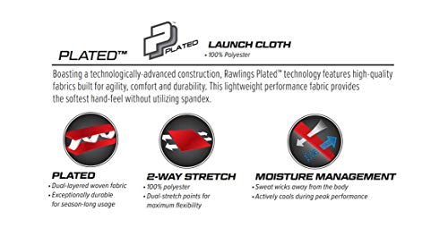 Rawlings | LAUNCH SERIES Knicker Baseball Pants | Adult Medium | White/Navy - Image 3