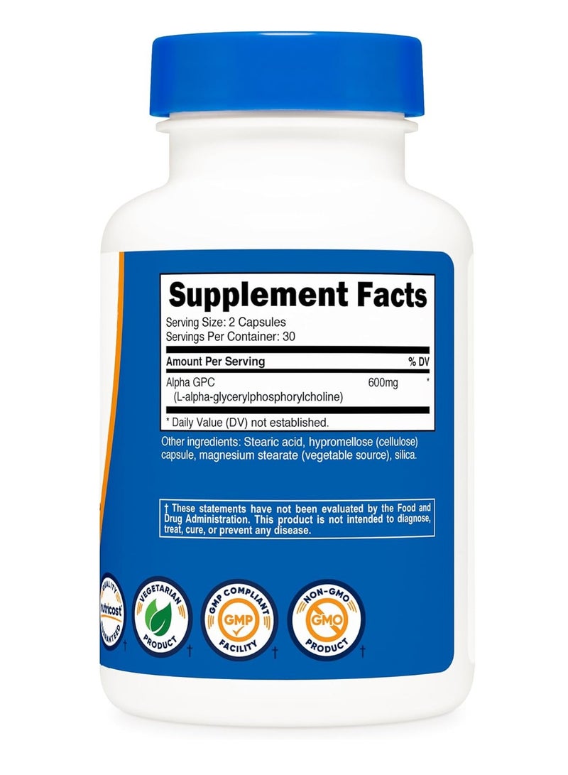 كبسولات نيوتريكوست ألفا جي بي سي 600 ملغ، 60 كبسولة - Image 5