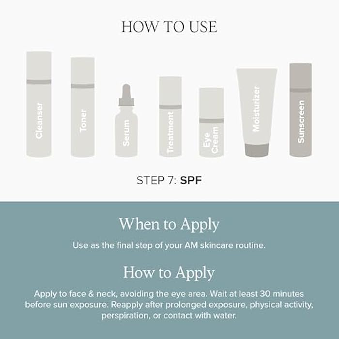 DRMTLGY Anti-Aging Clear Face Sunscreen SPF 45 – Oil-Free Zinc Oxide Sunscreen & Face Moisturizer for Sensitive & Acne-Prone Skin – Lightweight Makeup & Skin Care – FSA HSA Eligible (1.7 oz) - Image 5