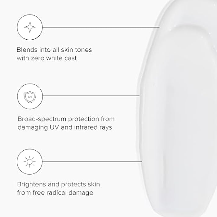 DRMTLGY Anti-Aging Clear Face Sunscreen SPF 45 – Oil-Free Zinc Oxide Sunscreen & Face Moisturizer for Sensitive & Acne-Prone Skin – Lightweight Makeup & Skin Care – FSA HSA Eligible (1.7 oz) - Image 2