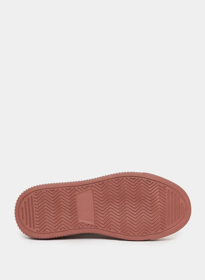 Styli Solid Gum Sole Sneakers