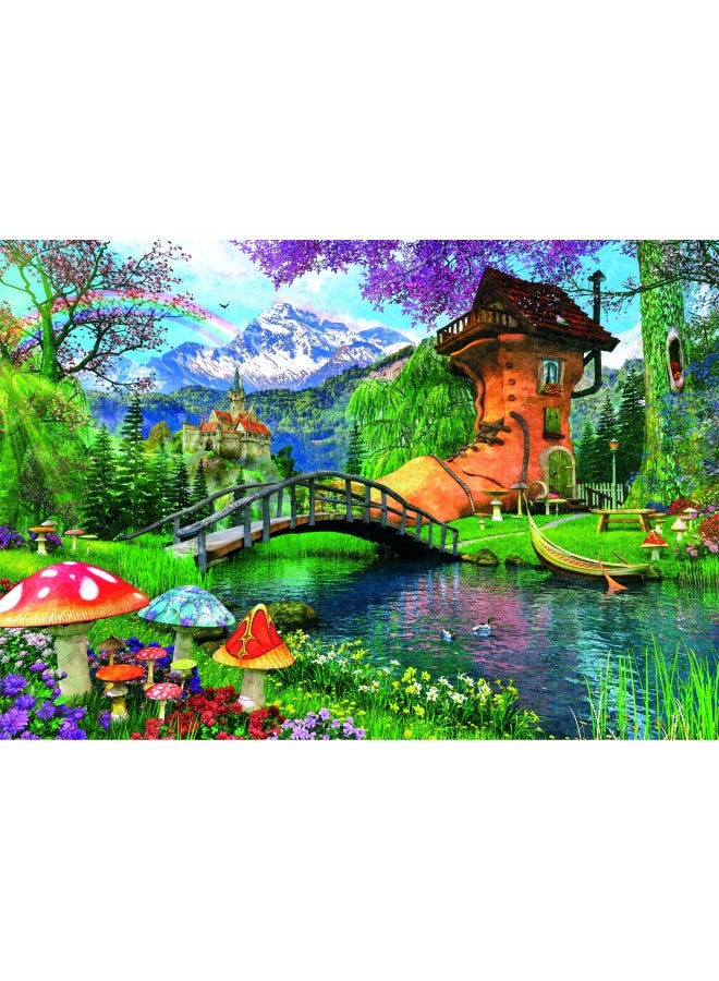 Clementoni Puzzle HQC Old Shoe House 500pcs - Image 2
