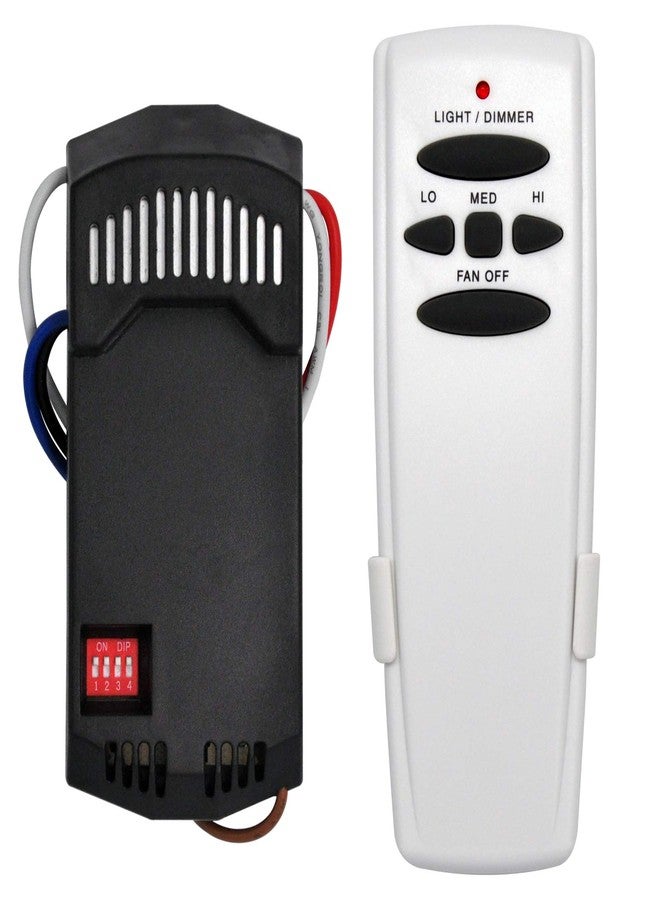 CENMING Universal Ceiling Fan Remote Control Kit, Replacement of Hampton Bay, Hunter, Harbor Breeze, 3-Speed, Light Dimmer, No Rev... - Image 1