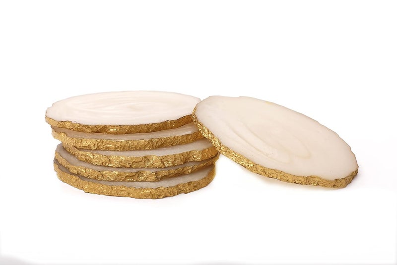 RICHTER Pearl White Coasters - Image 4