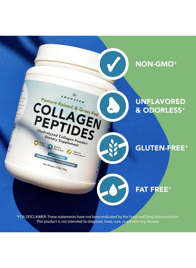 أماندين مسحوق ببتيدات الكولاجين من أماندين، ١ كجم. مُغذّى على العشب، مُحلل إنزيميًا، النوعان ١ و٣. مُتكتّل، سهل الخلط، بدون نكهة، غير مُعدّل وراثيًا. بروتين مع ١٨ حمضًا أمينيًا لصحة البشرة والشعر والأظافر. - Image 2