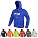 BYKR Motorcycle Hoodie for Men Women Biker Motorcycle Jackets Breathable Motorbike Riding Sweatshirt All Weather CE Armored BlueL Large - Image 2