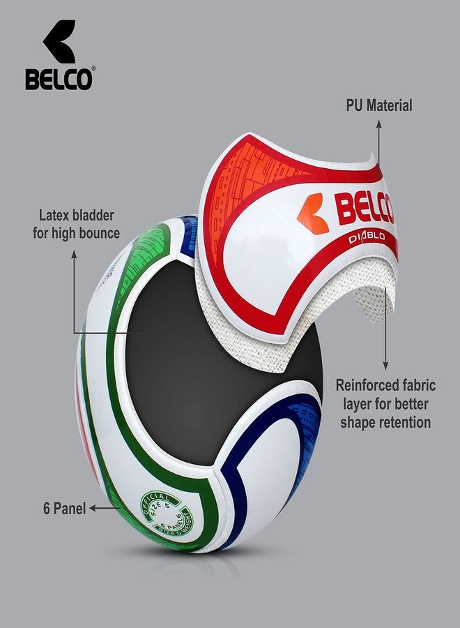 Belco Sports Diablo World Cup PU Soccer Ball - Image 4