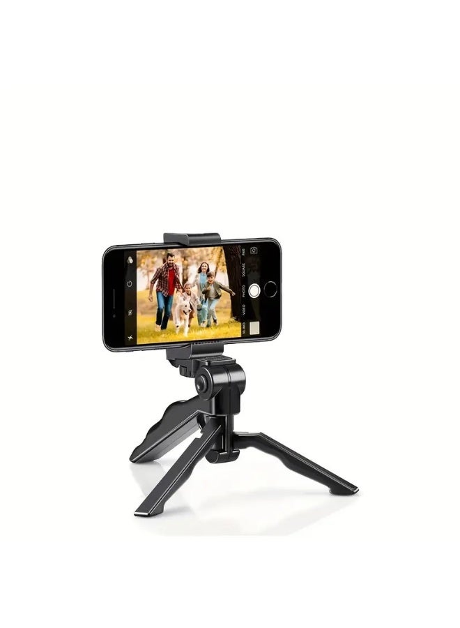 Universal Tripod for Mobile Phones – Adjustable Portable Stand with Phone Clip, Ideal for Shooting and Live Broadcasting - Image 3