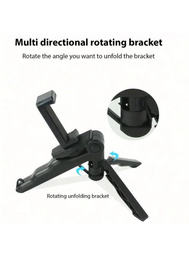 Universal Tripod for Mobile Phones – Adjustable Portable Stand with Phone Clip, Ideal for Shooting and Live Broadcasting - Image 5