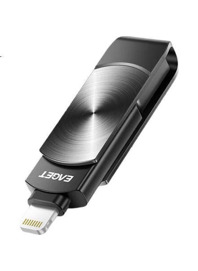 Eaget 256Gb Lightning Usb3.0 Apple Phone Flash Drive, I66 Official Mfi Certified, One-Click Backup, Iphone/Ipad Expansion, Compatible With Computers And Laptops, Dual-Use Thumb Drive - Image 3