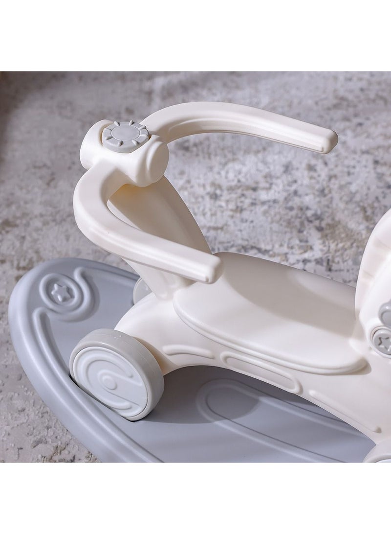 DANUBE HOME 2-in-1 Kids Rocking Horse & Ride-On Car – Dual Function Toy, Converts from Rocker to Car, Durable & Safe for Toddlers - Image 4