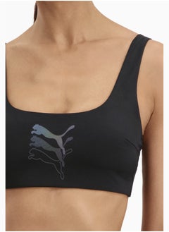 بوما قطعة بيكيني علوية للنساء PUMA Swim Scoop Neck  - Image 4