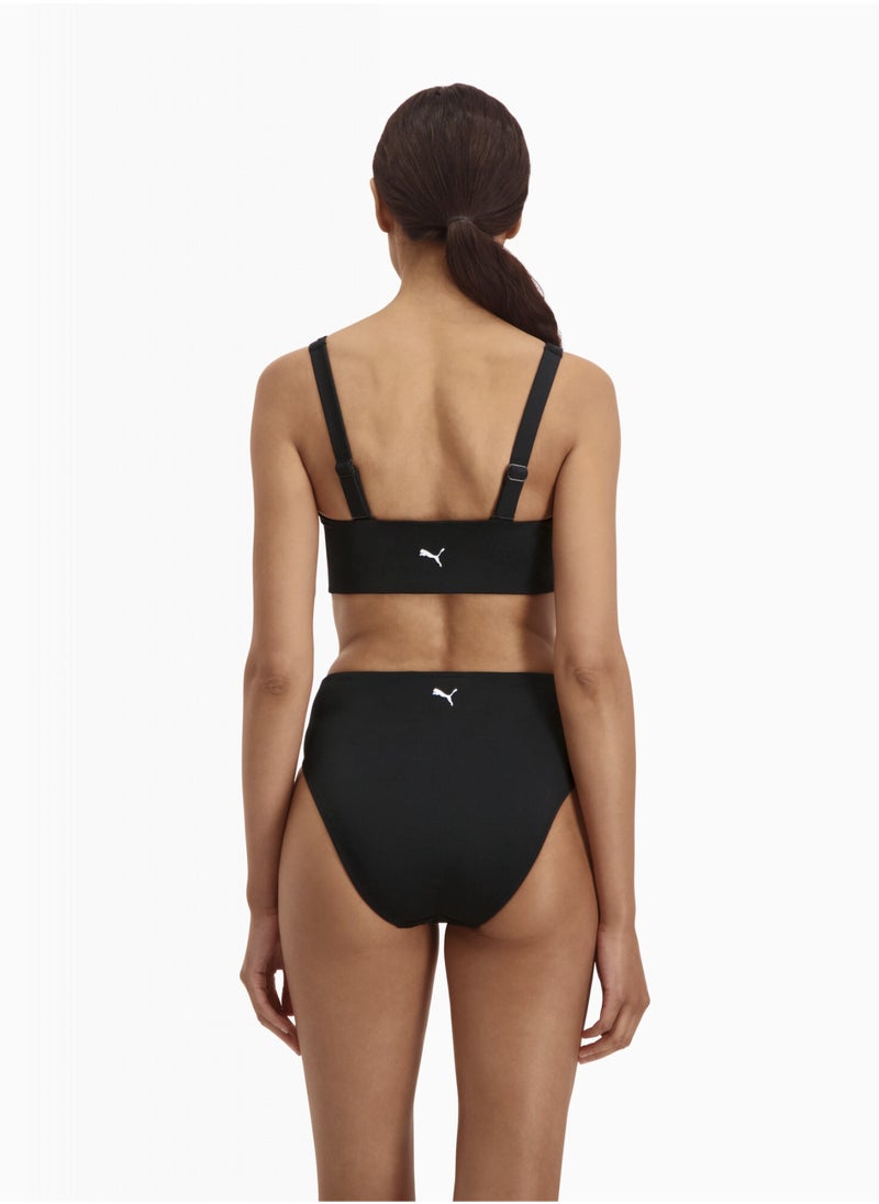 PUMA - Swim Womens Scoop Neck Bikini Top - Image 1
