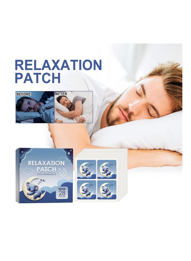 Generic Deep Sleep Patches for Adults, 28 Pcs Cartoon Sleep Aid Pads, Natural Sleeping Stickers to Improve Sleep Quality, Easy to Apply and Comfortable, Sleep Aid Patches for Men and Women - Image 5