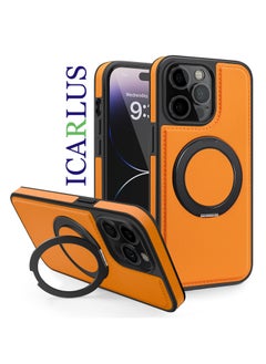 Orange-Leather