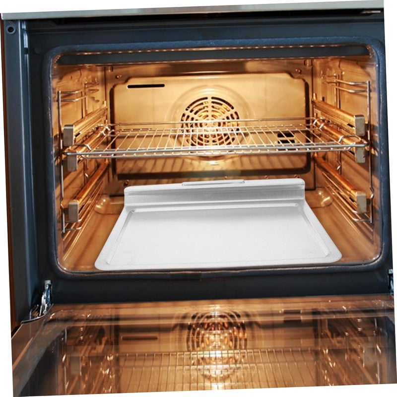 LABRIMP Electric Oven Crumb Tray Easy Clean Drip Pan for Baking and Roasting Reusable Grill Drip Pan for Oven Bottom for Mess Cooking - Image 5