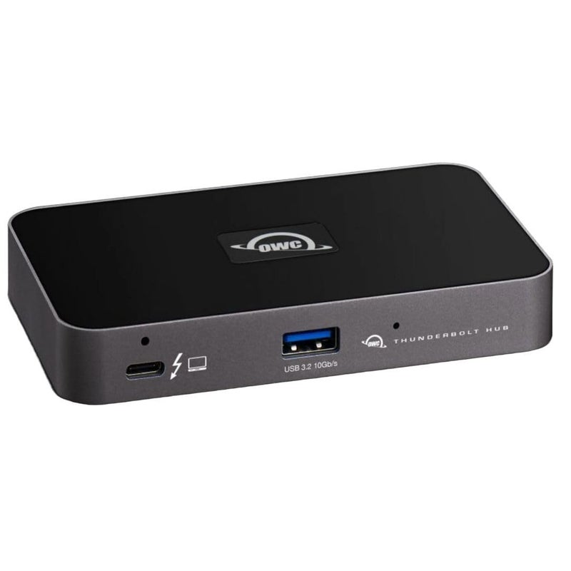 OWC محطة إرساء OWC Thunderbolt Hub، رمادي/أسود، Thunderbolt 4، USB-A - Image 2