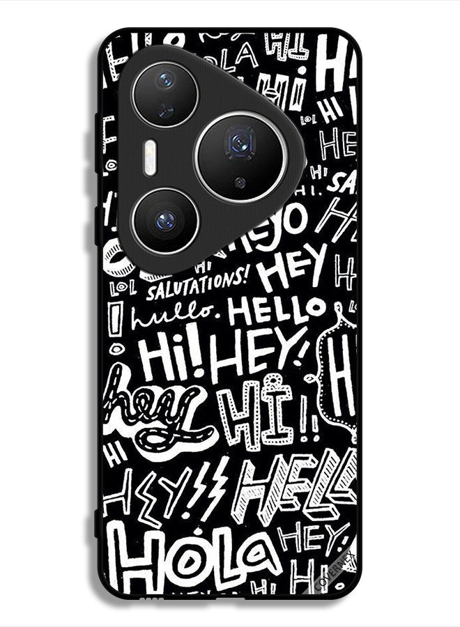 Covernex Huawei Pura 80 Pro Protective Case Cover Hi Hello Tags - Image 1