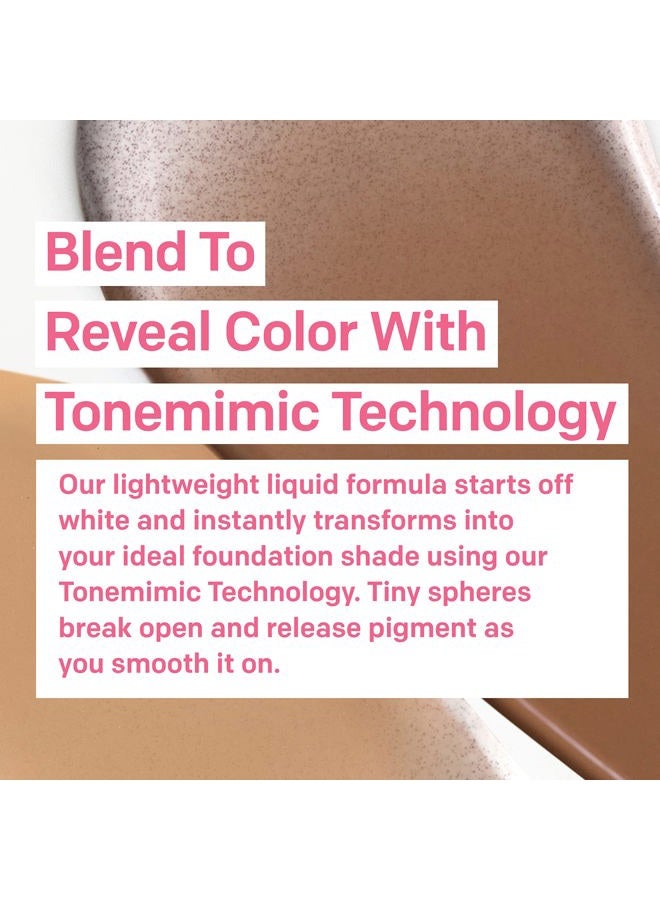 Almay Smart Shade Anti-Aging Skintone Matching Makeup, Hypoallergenic, Cruelty Free, Oil Free, -Fragrance Free, Dermatologist Tested Foundation with SPF 20, 1oz - Image 3