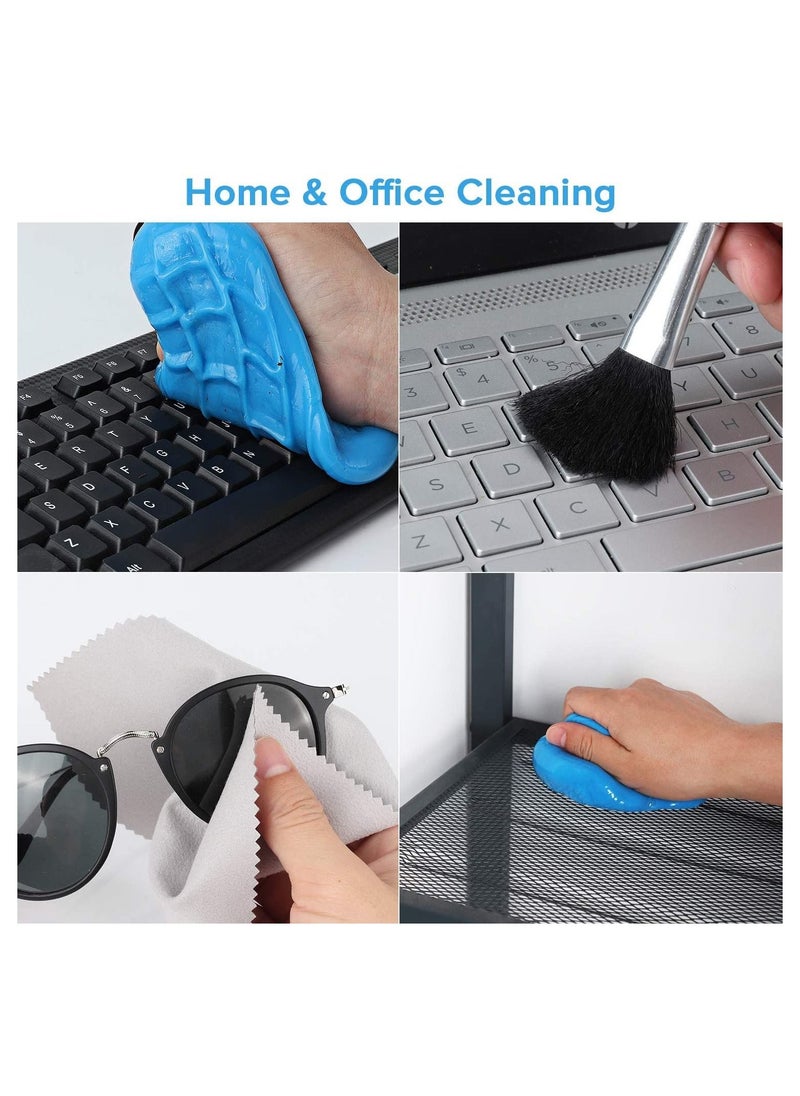 SYOSI - Car Cleaning Gel 2 Pack Detailing Putty Clean Slime Universal Auto Dust Keyboard Cleaner Automotive Interior Cleaning Sticky Mud Detail Tools for Laptop - Image 1